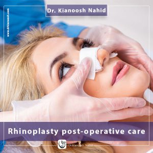 Rhinoplasty post-operative care