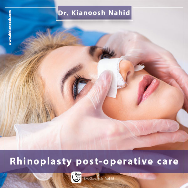 Rhinoplasty post-operative care